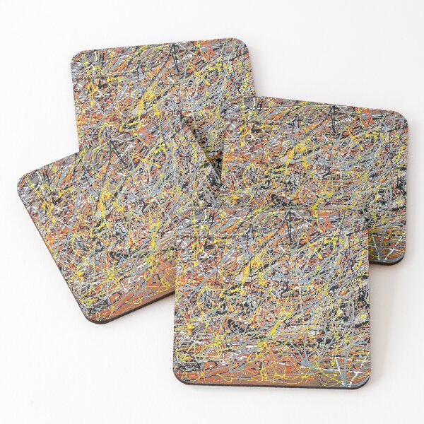 Item preview, Pollock Theme designed and sold by NKArtFlow.