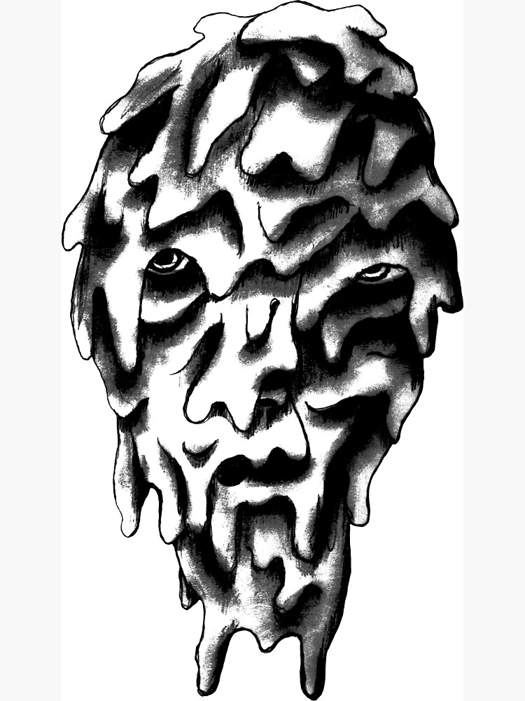 "Butter face" Art Print by HANDraw Redbubble