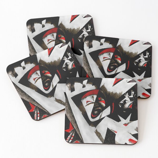 Item preview, Chaotic Expressionism in Red and Black designed and sold by Groovy Looks.