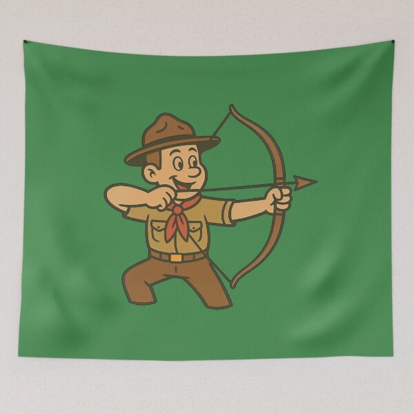 Item preview, Scout Leader doing Archery designed and sold by The Last Ember.