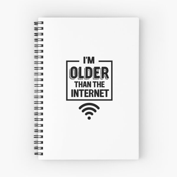 Item preview, I'm Older Than The Internet Funny Retro Tech Nostalgia Design for Seniors, Vintage Computer Geek Gift, Sarcastic Humor Present for Old-School Techies designed and sold by Colorful-Garden.