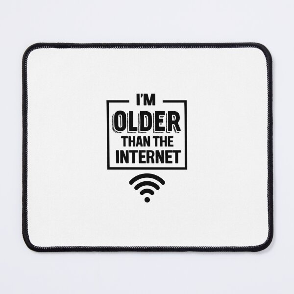 Item preview, I'm Older Than The Internet Funny Retro Tech Nostalgia Design for Seniors, Vintage Computer Geek Gift, Sarcastic Humor Present for Old-School Techies designed and sold by Colorful-Garden.