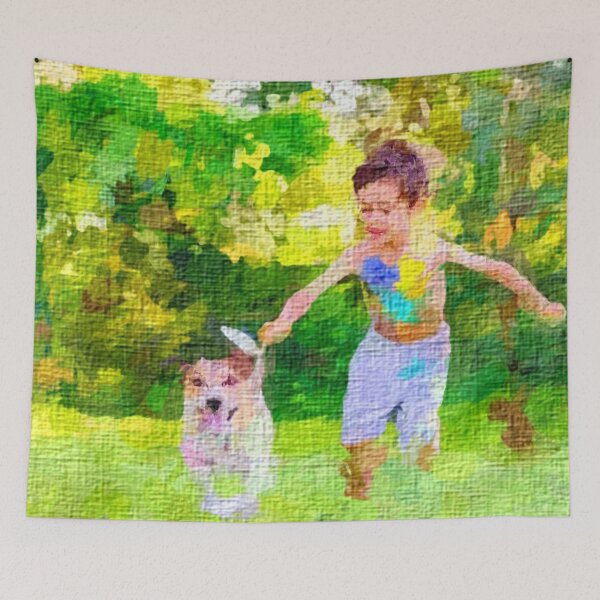 Item preview, Home Decor Wall Digital printable Art, The Unstoppable,  A Classic Portrait of Joyous Play designed and sold by Arts n stories.