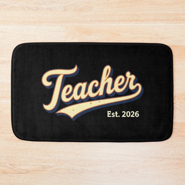 Item preview, Teacher Est. 2026 Vintage Script Design designed and sold by RhondaLily.