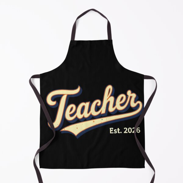 Item preview, Teacher Est. 2026 Vintage Script Design designed and sold by RhondaLily.