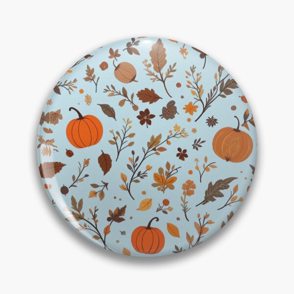 Item preview, A whimsical autumn pattern designed and sold by Merrylands Artshop.