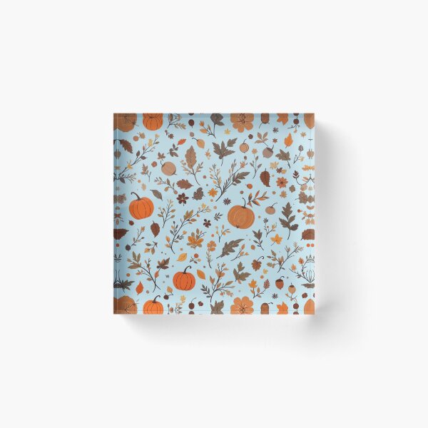 Item preview, A whimsical autumn pattern designed and sold by Merrylands Artshop.