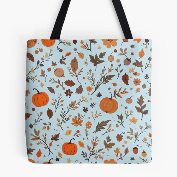 Item preview, A whimsical autumn pattern designed and sold by Merrylands Artshop.