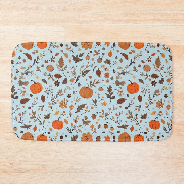 Item preview, A whimsical autumn pattern designed and sold by Merrylands Artshop.