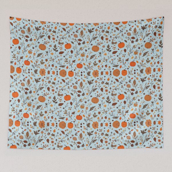 Item preview, A whimsical autumn pattern designed and sold by Merrylands Artshop.