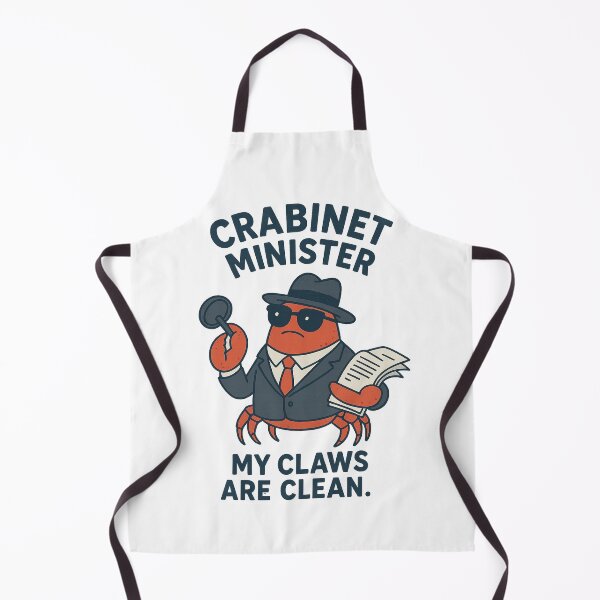 Item preview, Crab Politician – Funny Crab Meme Cartoon | Crabinet Minister designed and sold by VisionTear.