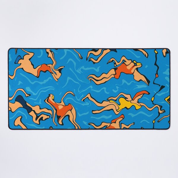Item preview, Swimmers in distorted water designed and sold by Sigtrix.