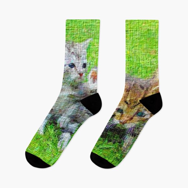 Item preview, Home Decor Wall Digital printable Art A Cat Family, The Cute Five Siblings in Classical Art designed and sold by Arts n stories.