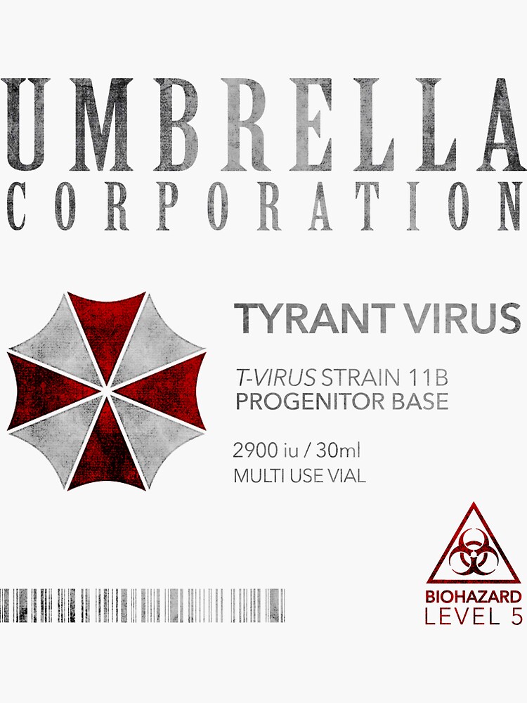 Thumbnail 3 von 3, Sticker, Umbrella Corp. designt und verkauft von alarts.