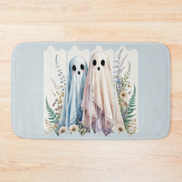 Item preview, Botanical Ghosts, Cute Romantic Floral Halloween Illustration designed and sold by KolorellaS.