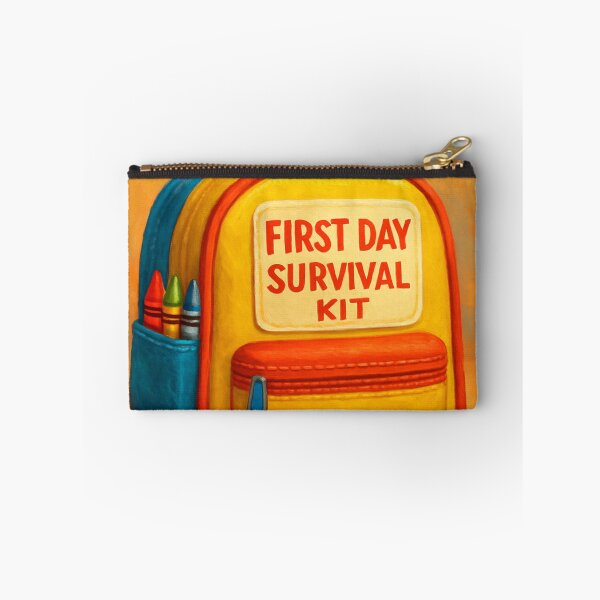 Item preview, Kindergarten Warrior - First Day Battle Badge designed and sold by TONSNAP.