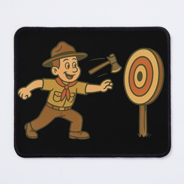 Item preview, Scout throwing Tomahawk designed and sold by The Last Ember.