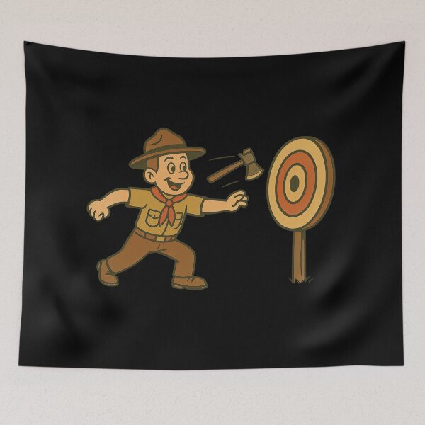 Item preview, Scout throwing Tomahawk designed and sold by The Last Ember.