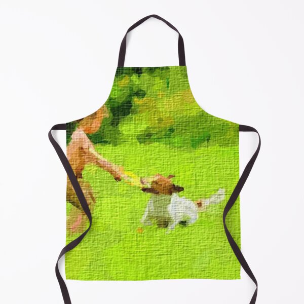 Item preview, Home Decor Wall Digital printable Art, Morning Mischief,  A Heartwarming Portrait of a Dog and Child at Play. designed and sold by Arts n stories.