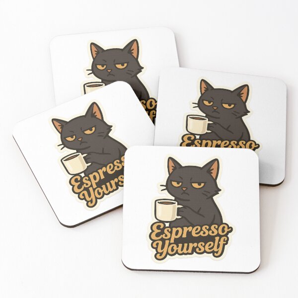 Item preview, Cat – Espresso yourself designed and sold by CrazyMop_.