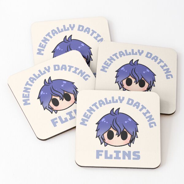 Item preview, Genshin Impact mentally dating Flins chibi Morcaworks designed and sold by Morcawork.