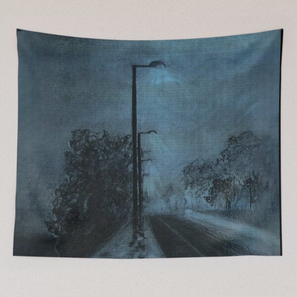 Item preview, Rainy landscape print designed and sold by AnotherFA.