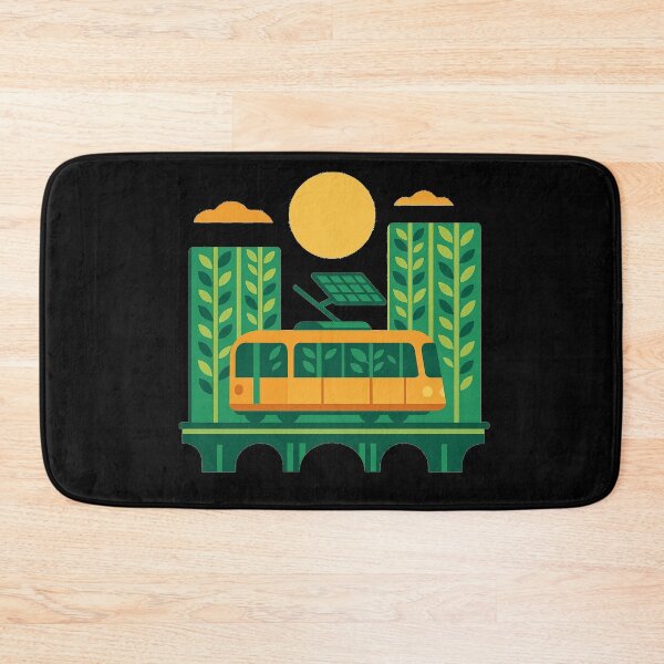 Item preview, Solar Tram & Gardens – Green Transit Street Scene designed and sold by FTS-Studio.