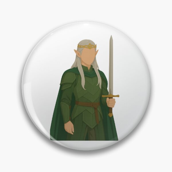 Item preview, Elf Warrior in Green Armor designed and sold by HatoCreations.