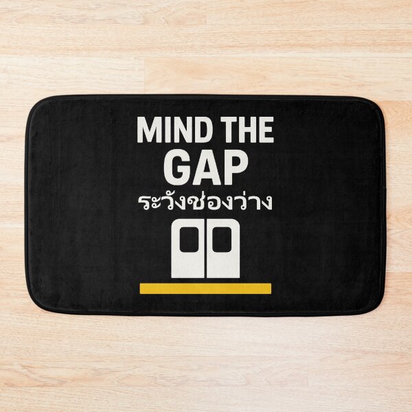 Item preview, Mind the Gap – Bangkok BTS Train Design (English + Thai) designed and sold by pick-o-print.