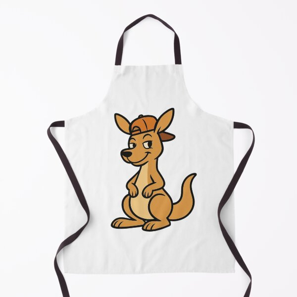 Item preview, Cartoon Kangaroo in a Baseball Cap – Funny Sporty Animal Art designed and sold by Confuzz1ed.