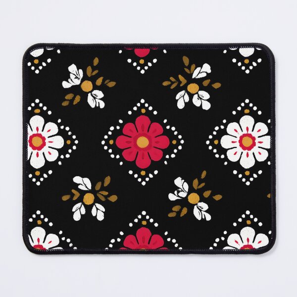 Item preview, Retro carpet flower theme seamless pattern designed and sold by Newrealis.