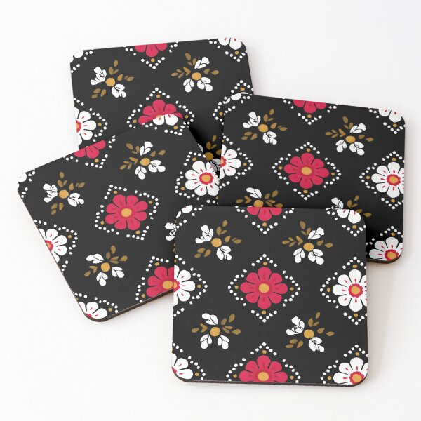 Item preview, Retro carpet flower theme seamless pattern designed and sold by Newrealis.