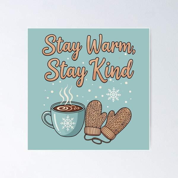 Item preview, Stay Warm, Stay Kind designed and sold by Amir Faysal.