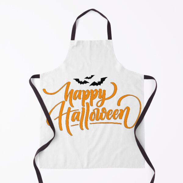 Item preview, Happy Halloween — Cute Flying Bat Spooky Typography designed and sold by MYELK.