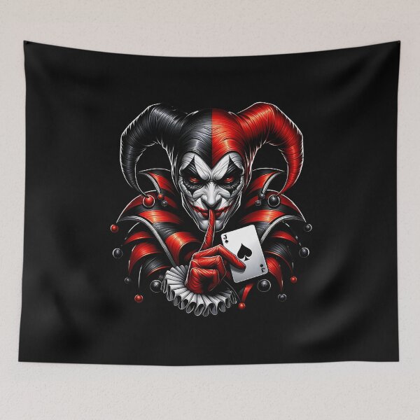 Item preview, Grim Jester Coming designed and sold by Belarte.shop.