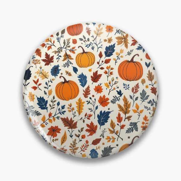 Item preview, A colorful autumnal pattern designed and sold by Merrylands Artshop.
