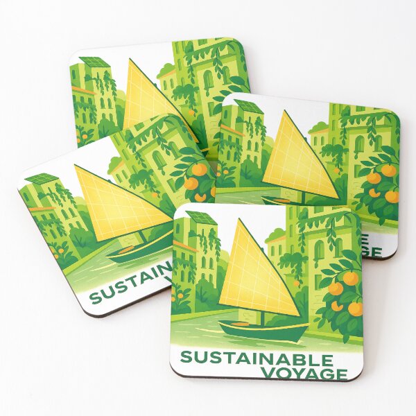 Item preview, Solar Sailboat Journey – Sustainable Voyage designed and sold by FTS-Studio.