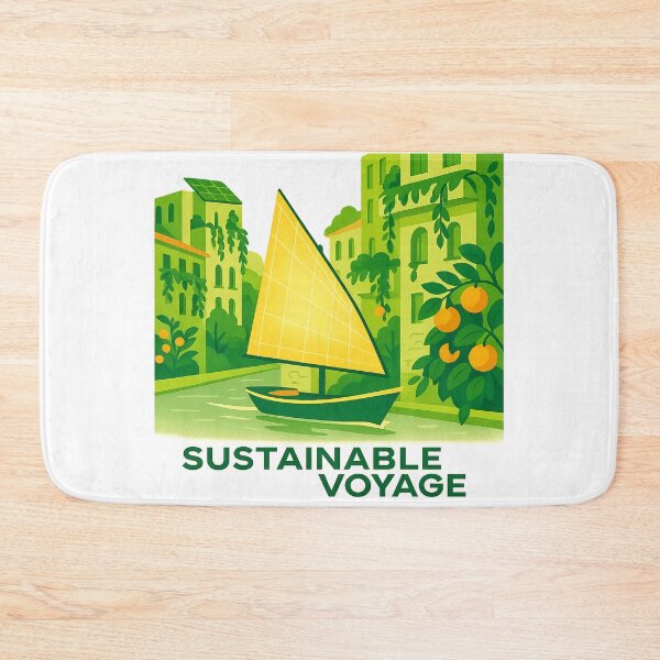 Item preview, Solar Sailboat Journey – Sustainable Voyage designed and sold by FTS-Studio.