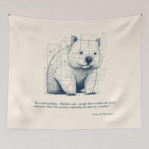 Item preview, If We Had Wombats designed and sold by Stanislav Lvovsky .