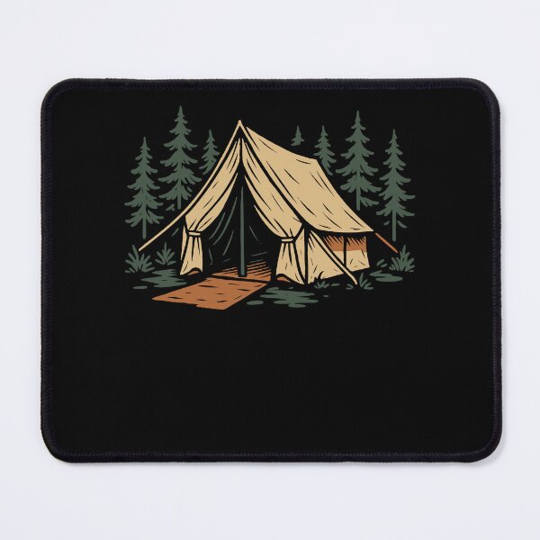Item preview, Funny Camping Adventure Tent Forest designed and sold by LuminOrb.