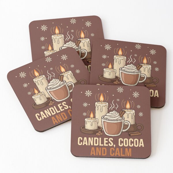 Item preview, Candles, Cocoa, and Calm designed and sold by Amir Faysal.