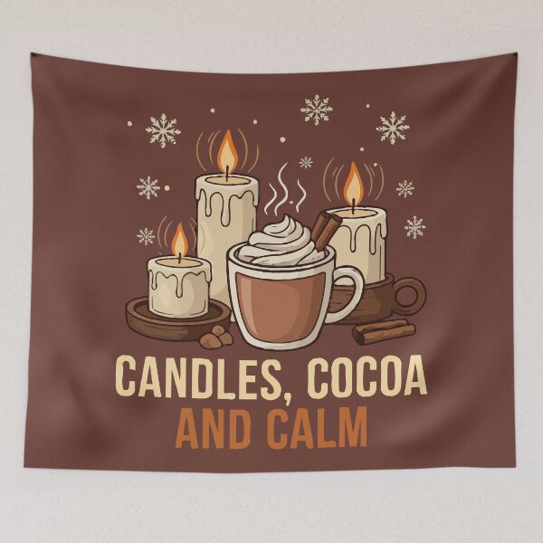 Item preview, Candles, Cocoa, and Calm designed and sold by Amir Faysal.
