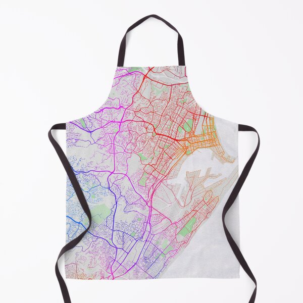 Item preview, Durban City Map of KwaZulu-Natal, South Africa - Colorful designed and sold by deMAP.