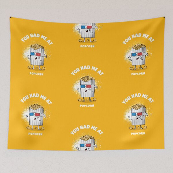 Item preview, You had me at popcorn designed and sold by sydney-syder.