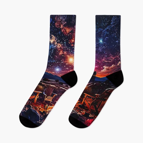 Item preview, Cosmic bonfire night designed and sold by PixelParadies.