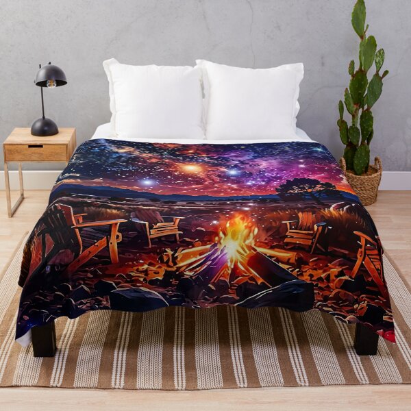 Item preview, Cosmic bonfire night designed and sold by PixelParadies.