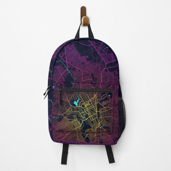 Item preview, Lubumbashi City Map of DR Congo - Neon designed and sold by deMAP.