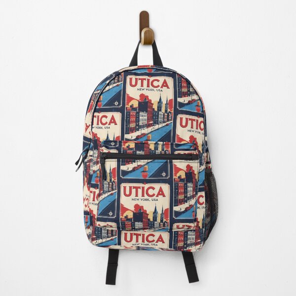 Item preview, Utica New York 1950s USA Vintage Travel Tourism designed and sold by TravelersGems.
