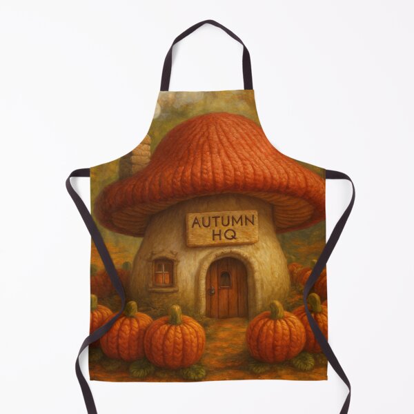 Item preview, Mushroom HQ - Cottagecore Command Center designed and sold by TONSNAP.