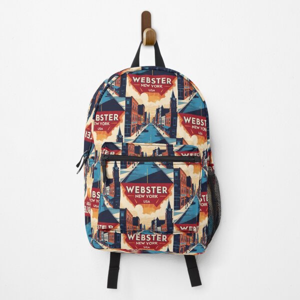 Item preview, Webster New York 1950s USA Vintage Travel Tourism designed and sold by TravelersGems.
